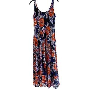 MAXI dress fit and flair. Gorgeous colors. NWT Size 8